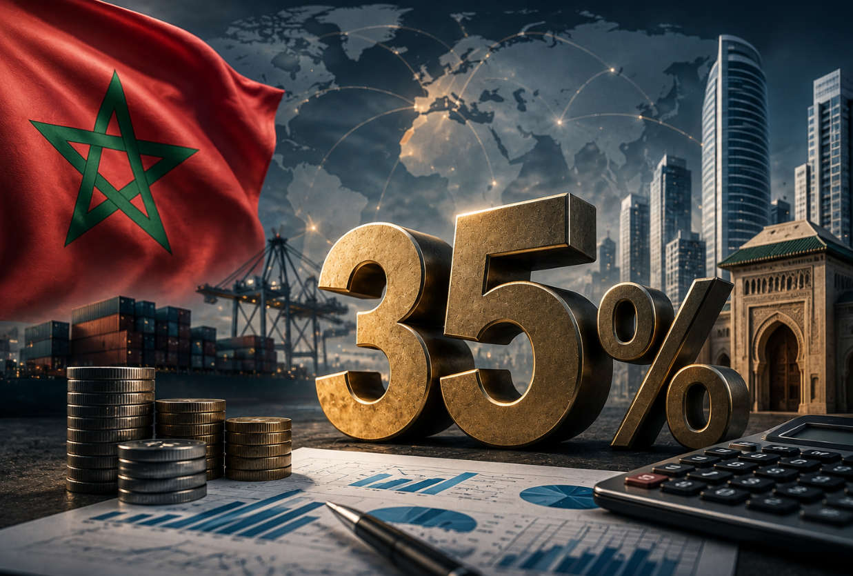 Impôt sur les sociétés : le Maroc parmi les pays les plus taxés au monde